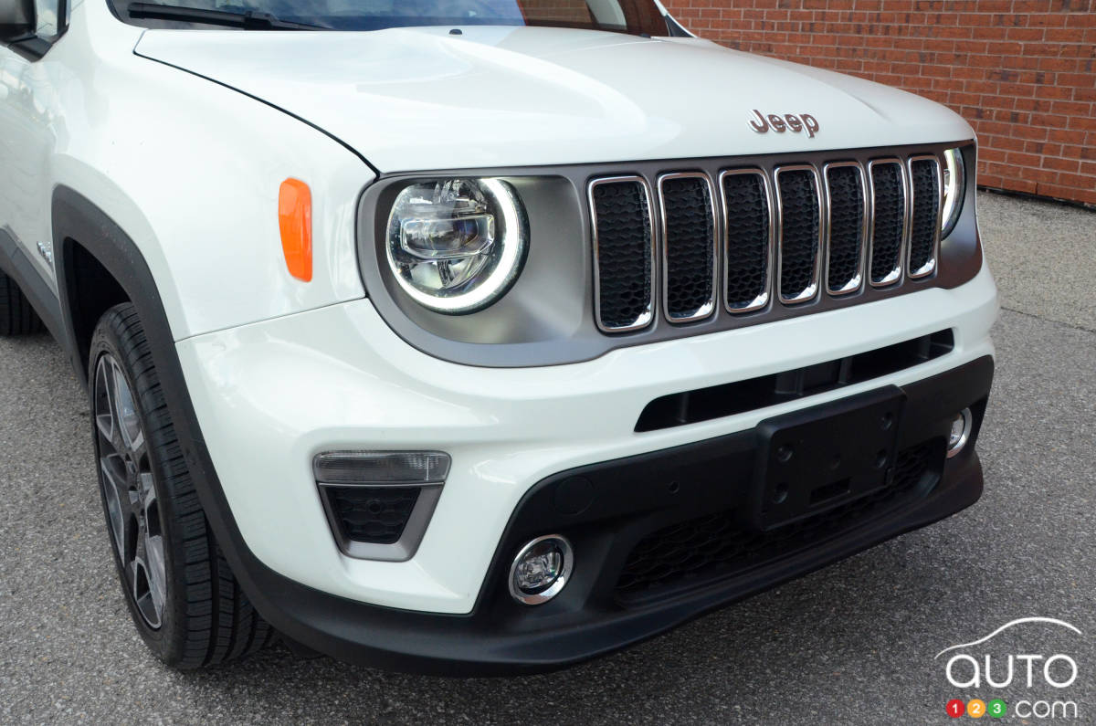 Jeep Renegade 2020, calandre